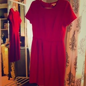NWOT Red Waist Flattering Shoshanna Dress Size 4